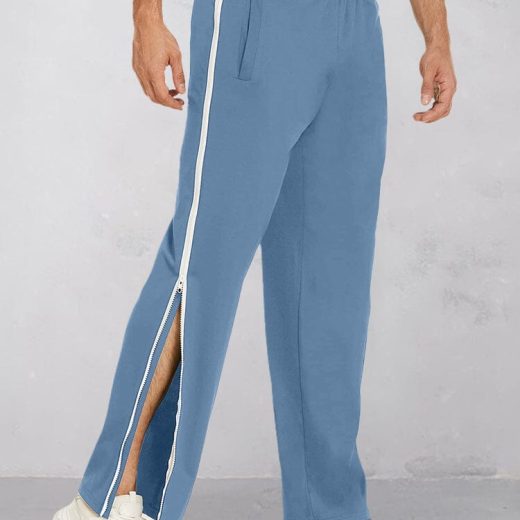 Cozy Dual Side Zippers Pants