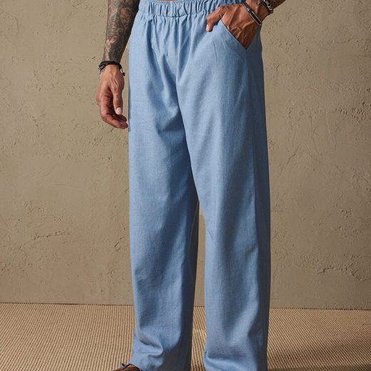 Casual Loose Style Beach Pants