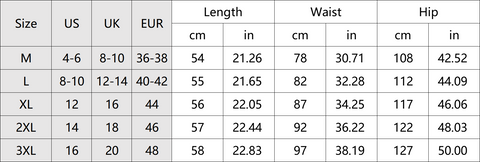 Product details and measurements