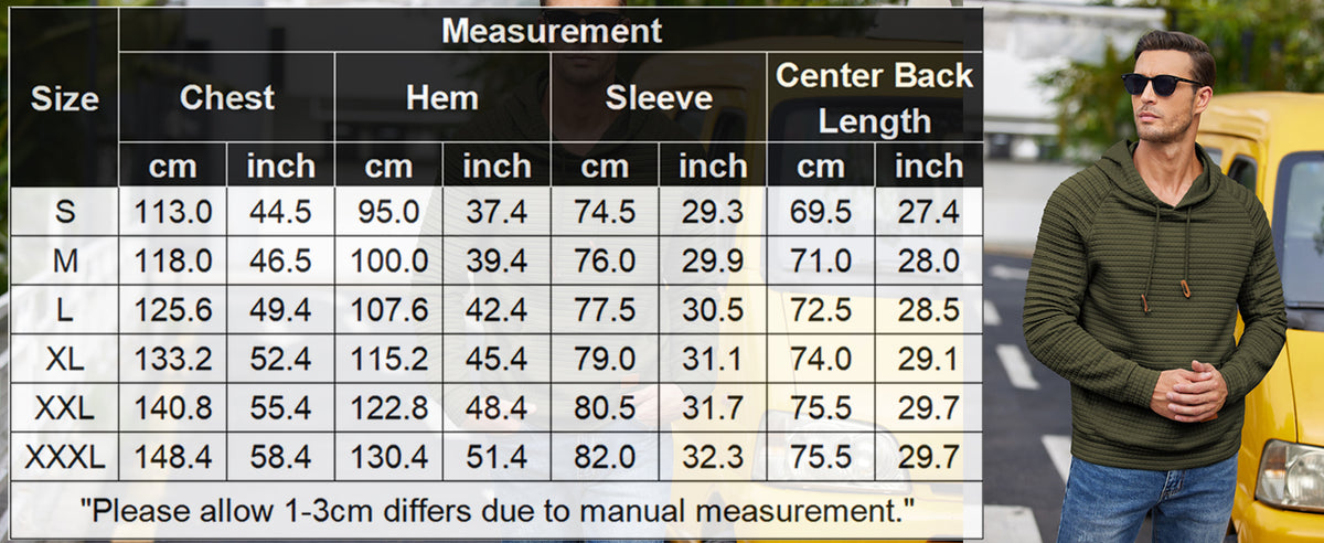 Product details and measurements