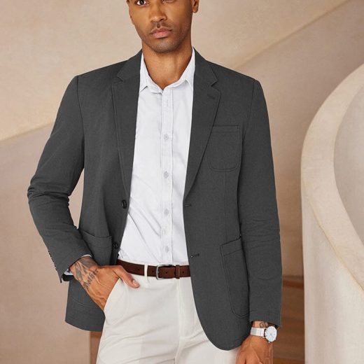 Casual Cotton Blazer Jacket