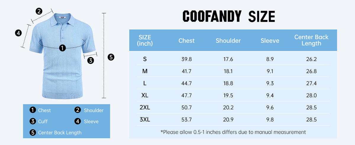 Product details and measurements