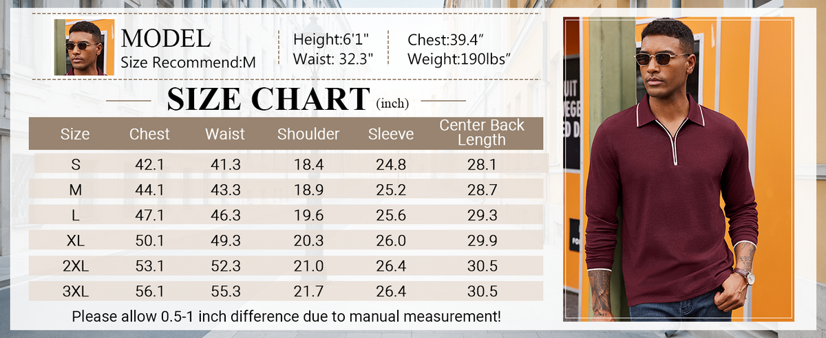 Product details and measurements