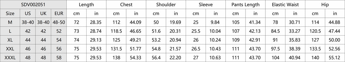 Product details and measurements