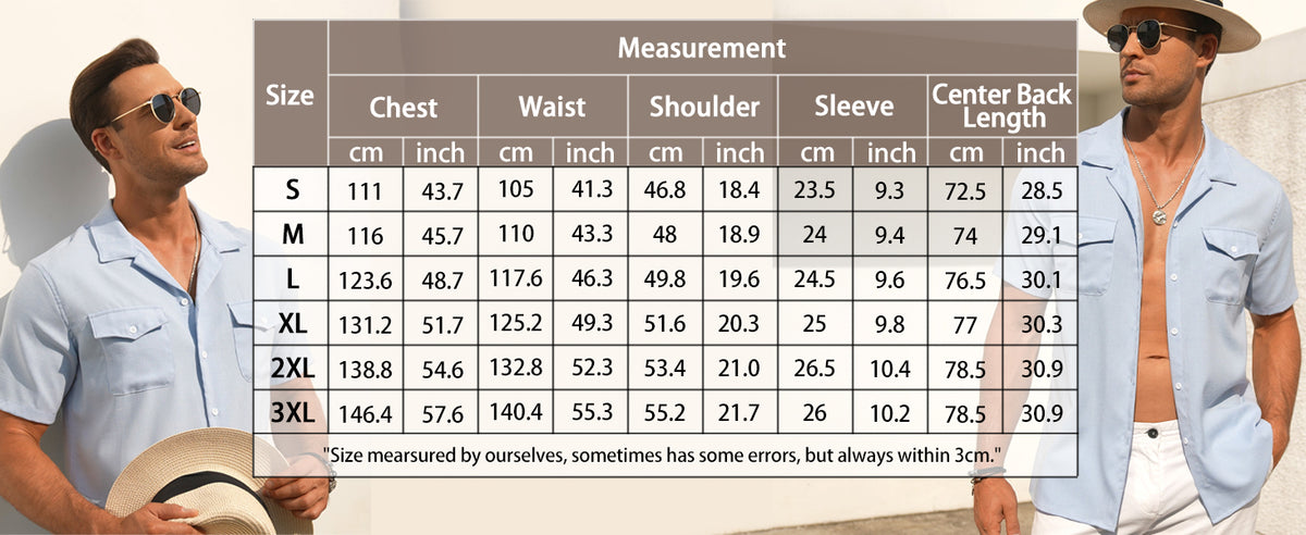 Product details and measurements