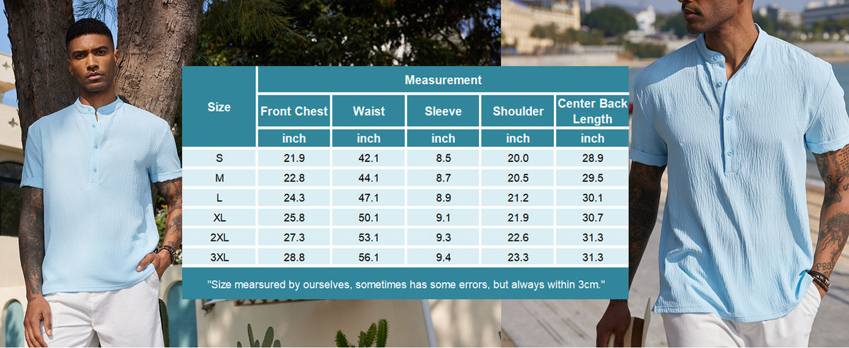 Product details and measurements