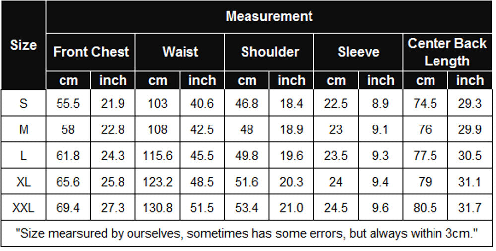 Product details and measurements
