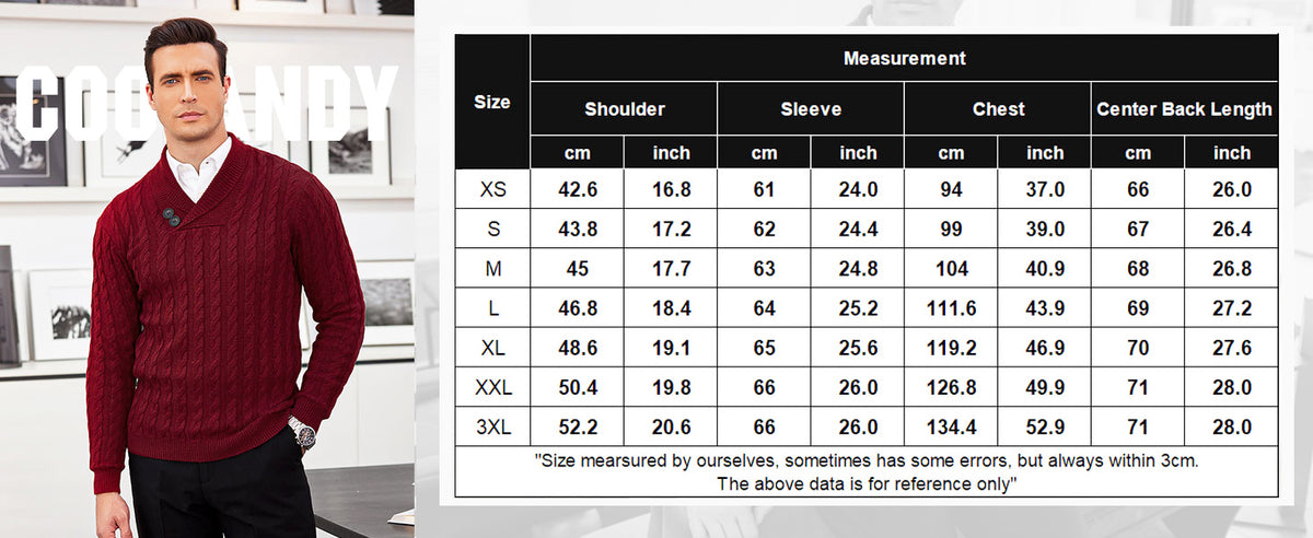 Product details and measurements