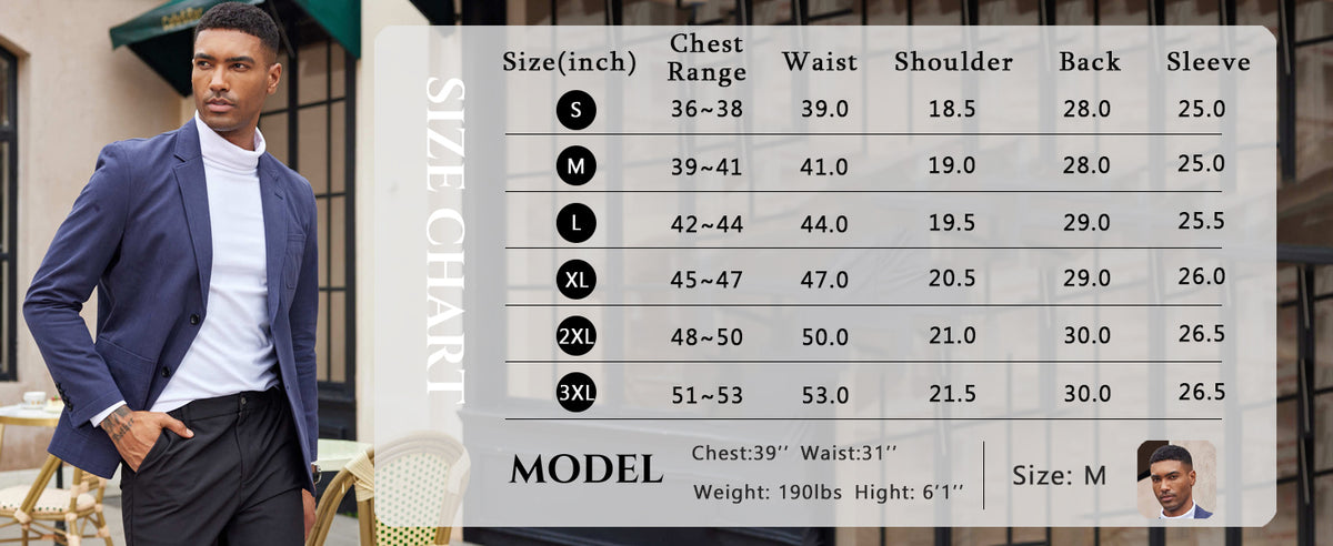 Product details and measurements