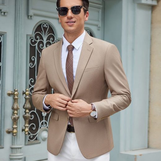 Casual Two Buttons Suit Jackets
