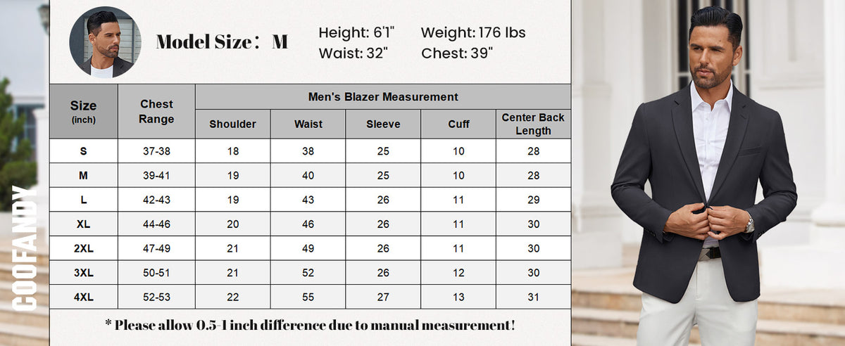 Product details and measurements