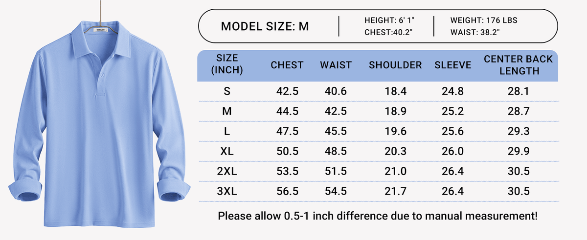 Product details and measurements