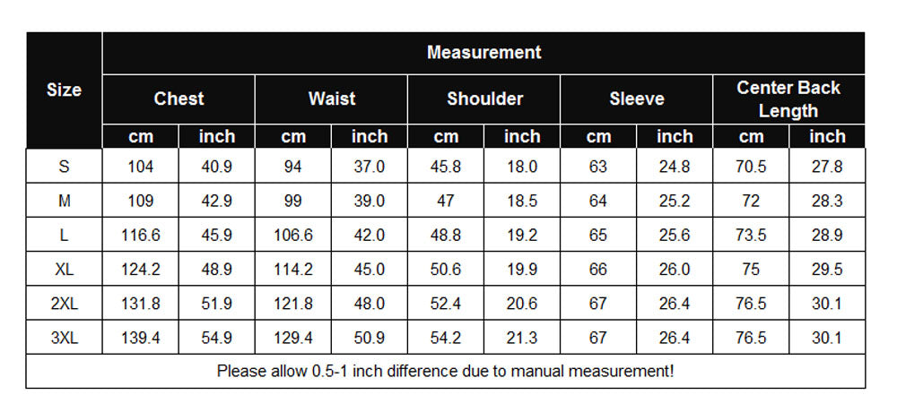 Product details and measurements