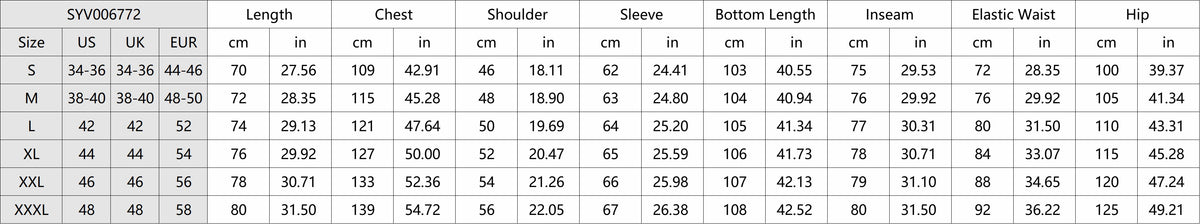 Product details and measurements