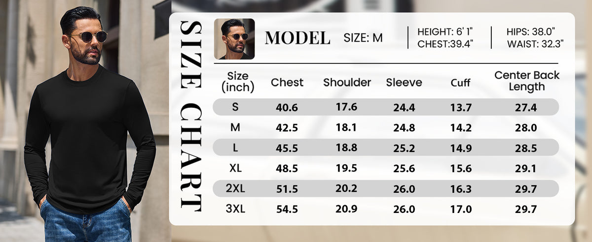 Product details and measurements